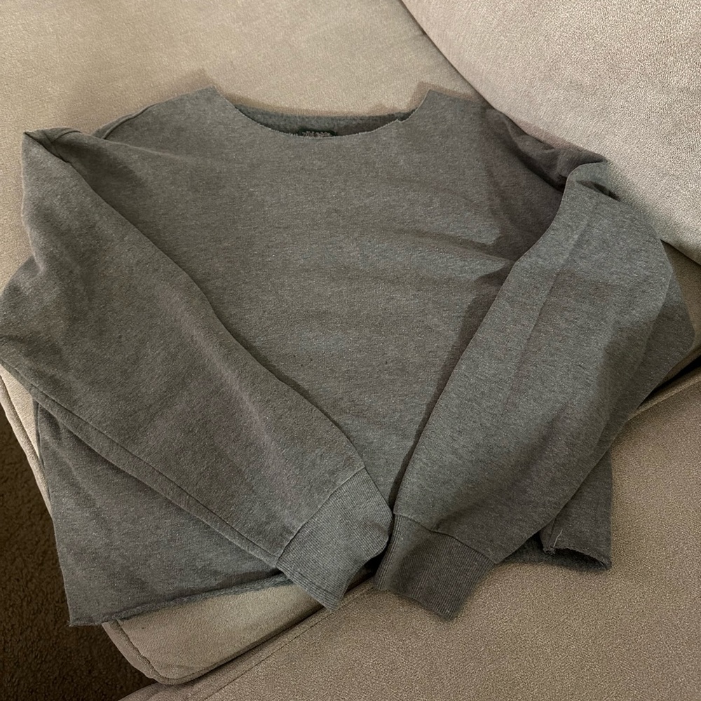 Crewneck Cropped Sweater